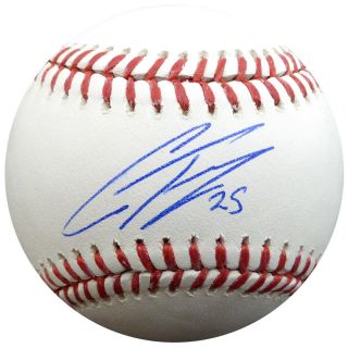 Gleyber Torres Autographed Signed Mlb Baseball Yankees " 25 " Beckett 133469