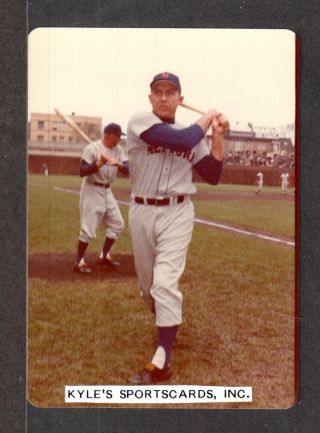1962 Gil Hodges Mets Unsigned 3 - 1/2 X 4 - 7/8 Color Snapshot Photo 26