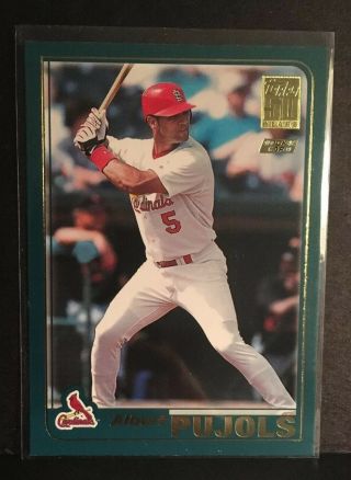 2001 Albert Pujols Topps Traded Rookie Card T247