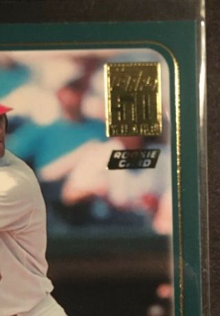2001 ALBERT PUJOLS TOPPS TRADED ROOKIE CARD T247 4
