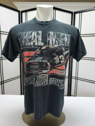 Vintage Dale Earnhardt T Shirt 90s Single Stitched Made In Usa Size L