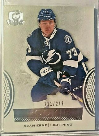 2016 - 17 The Cup 187 Adam Erne Rc /249 Tampa Bay Lightning