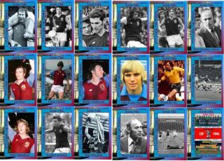 Aston Villa 1975 Football League Cup Final Winners Football Trading Cards