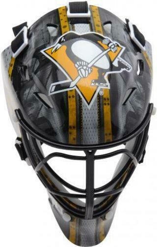 Marc - Andre Fleury Pittsburgh Penguins Autographed Mini Goalie Mask 3