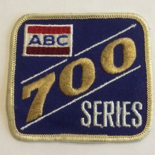 Vintage Abc 700 Series Patch Sew - On American Bowling Congress