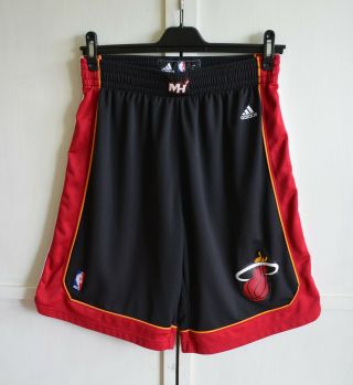 Nba Miami Heat Basketball Shorts Adidas Men 