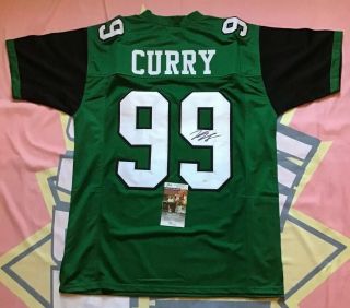 Vinny Curry Autographed Signed Jersey Marshall Thundering Herd Jsa