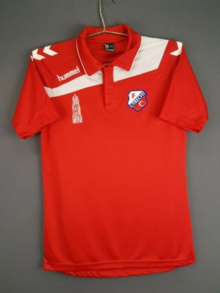 5/5 Fc Utrecht Jersey Small Training Polo Shirt Soccer Football Hummel Ig93
