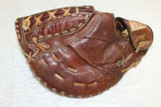 Vintage Andia Fb69 Baseball Glove Catcher 