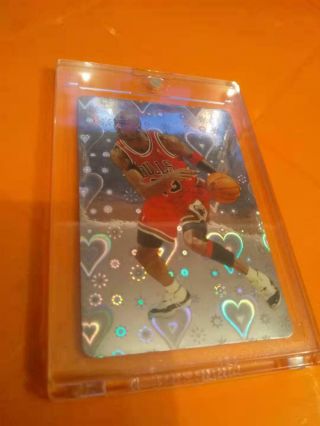 1998 Michael Jordan Chicago Bulls Nba Basketball Trading Oddball Card Chinese