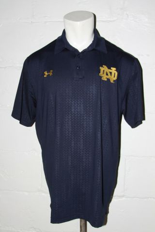 Under Armour Notre Dame Fighting Irish 2014 Shamrock Series Embroidered Polo Xl
