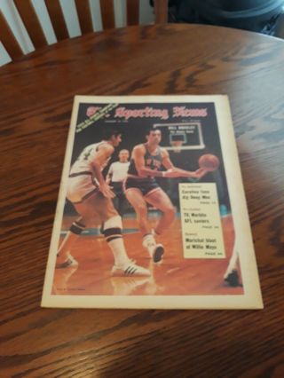 January 10,  1970 - The Sporting News - Bill Bradley Of The York Knicks