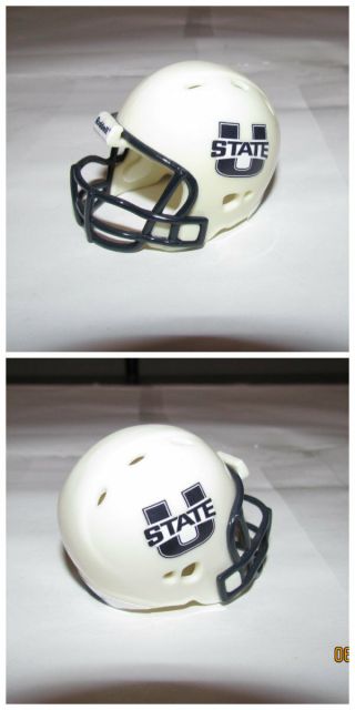 2012 Utah State Custom Pocket Pro Helmet White Shell
