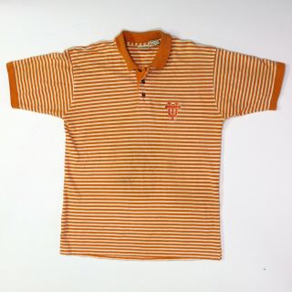 Vtg 90s University Of Tennessee Vols Polo T Shirt Golf Ut Volunteers Large E131