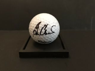 Ben Crenshaw Hand Signed Golf Ball World Golf Hall Of Fame 2 X Major Champion
