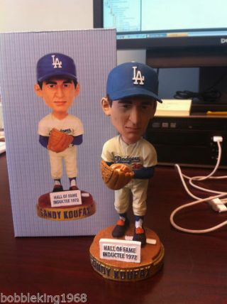 Los Angeles Dodgers Sandy Koufax Sga Bobblehead Bobble Hall Of Famer