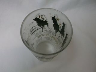 Vintage 1960 Official Kentucky Derby Julep Glass ( (b14))  Churchill Downs 5