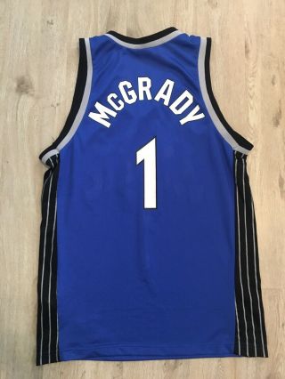 VTG Champion Tracy McGrady Jersey Orlando Magic 1 NBA - Vintage 90s Size 40 6