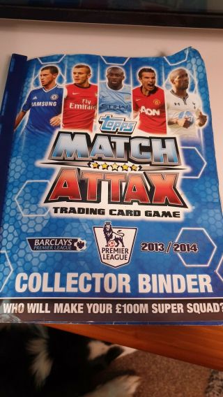 Match Attax 2013/2014 Binder And Cards