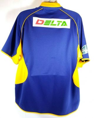 Canterbury of Zealand Rugby Jersey Shirt Mens Size 3XL Blue Navy Yellow 2
