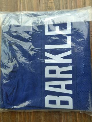 PRISTINE AUTHENTICATED AUTOGRAPHED SAQUON BARKLEY 26 NY GIANTS ROOKIE JERSEY 5