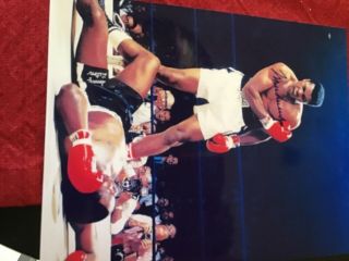 Muhammad Ali Autographed Photo Over Liston 8x10.  Certified