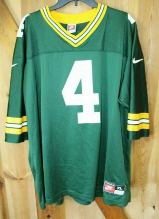 Brett Favre Green Bay Packers Vintage Nike Football Jersey Men 