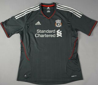 Liverpool Fc 2011 - 12 Away Jersey Football Shirt Camiseta The Reds