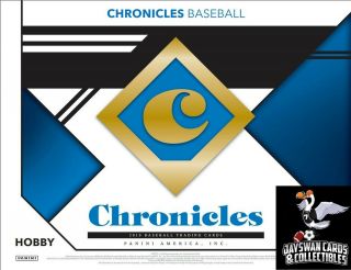 San Diego Padres 2019 Panini Chronicles Baseball 8 Box Half Case Break