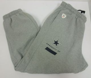 Dallas Cowboys 2xl Nike Sweatpants Game Issued Nfl Football Training 87 Grey