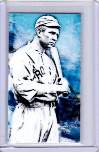 2019 Tris Speaker Red Sox Baseball 1/1 Aceo Mini Sketch Print Card By:q