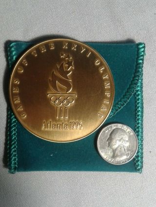 1996 Summer Olympics Atlanta Participation Medal Collectible w/ box 3