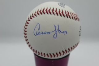 Aaron Judge / Gary Sanchez Yankees Signed Autographed Baseball Mlb