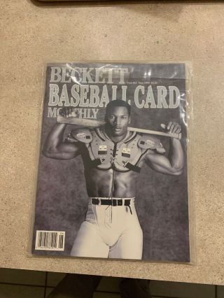 Beckett Baseball Card Monthly Issue 63 Bo Jackson June 1990 Vtg