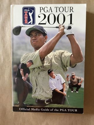 Golf - Pga Tour 2001 Official Media Guide Of The Pga Tour