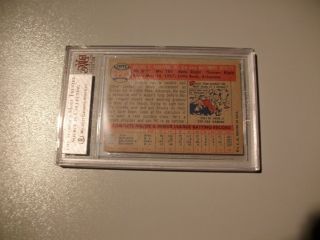BROOKS ROBINSON 1957 TOPPS ROOKIE CARD - BECKETT GRADE 6.  5 EX - MT,  ORIOLES 3