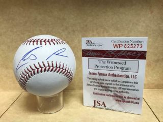 Ronald Acuna Atlanta Braves Signed Autographed M.  L.  Baseball Jsa Wp825273