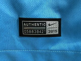 2015 Nike Dri Fit Authentic FC Barcelona Match Jersey Shirt Men’s L Large 3