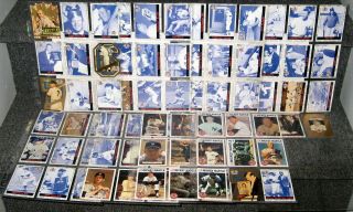 1997 Score Board Mickey Mantle Shoe Box 74 Card Set With 5 Gold Die Cuts