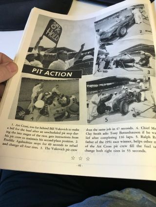 1954 Indy 500 Racing Program Bill Vukovich Win Indianapolis Motor Speedway 5
