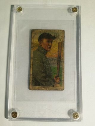 1910 T206 Ty Cobb Bat Off Shoulder Tobacco Card