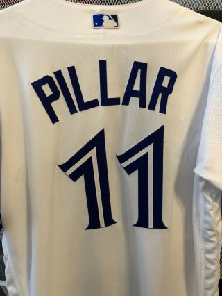 Kevin Pillar Authentic Toronto Blue Jays Jersey Size 44 2