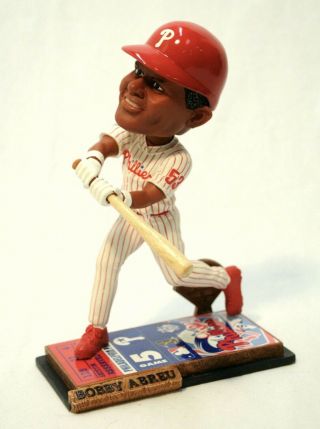 Bobby Abreu 2003 Forever Collectibles Legends Of The Diamond Bobblehead Phillies