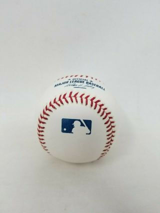 Joe Charboneau Signed MLB Rawlings Baseball Indians Auto 80 AL ROY Insc Tristar 2
