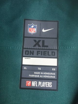 Zach Ertz Philadelphia Eagles Nike On Field Jersey XL pre - owned 5