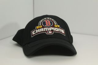 BOSTON RED SOX 2007 WORLD SERIES CHAMPIONS OFFICIAL LOCKER ROOM HAT CAP ERA 2