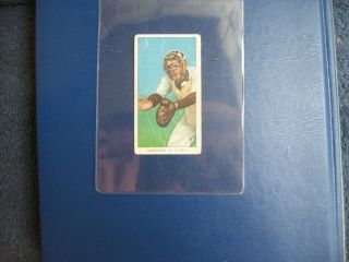 1909 - 11 T206 White Border Fred Snodgrass Catching Sweet Caporal Tobacco Card