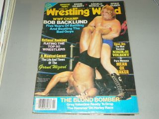 2 Wrestling World Mags April 1984 - August 1985
