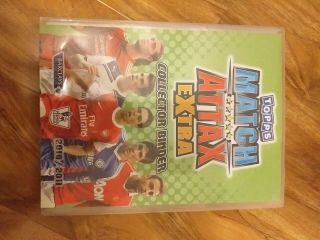 Topps Football Match Attax Extra Collector Binder And Cards 2010/2011