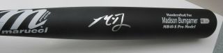 Madison Bumgarner Signed / Autographed Game Model Baseball Bat Mlb Hologram